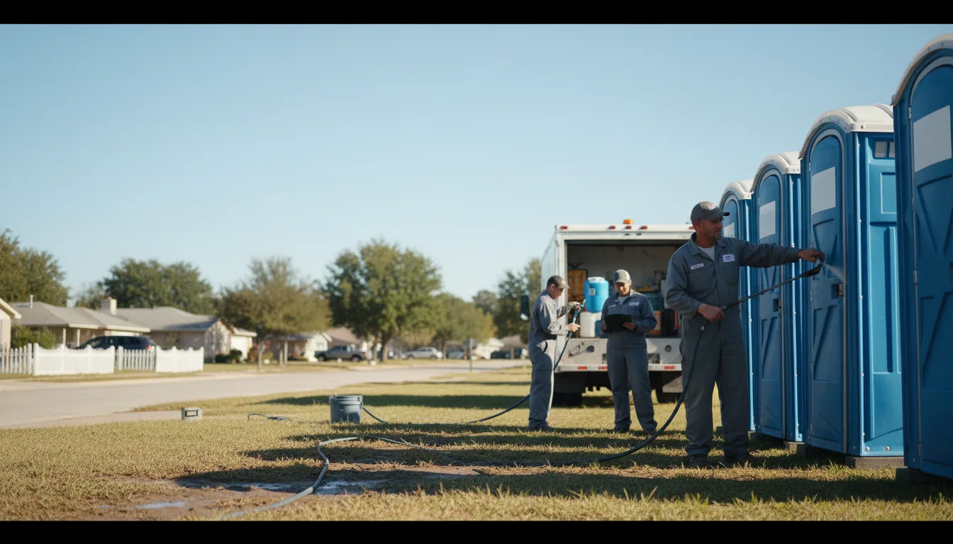 Long-Term Portable Toilet Rental in Lexington, SC near me